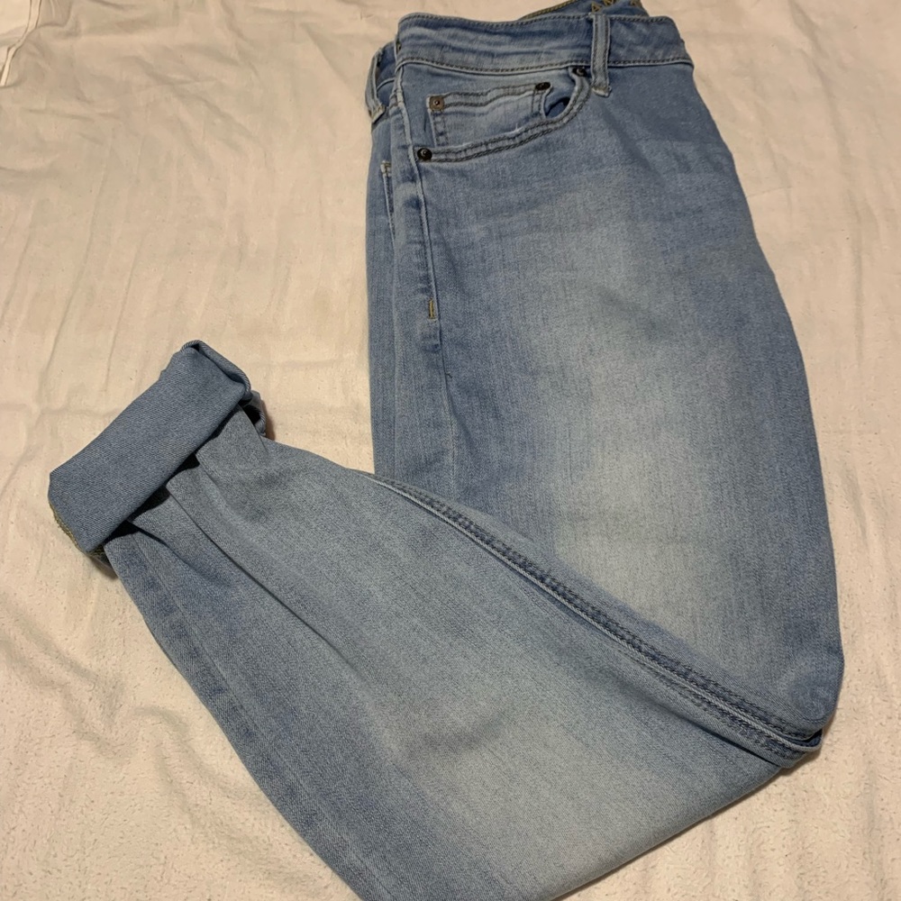 Light blue jeans